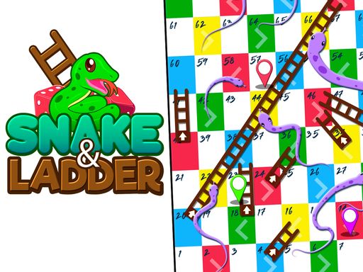 Snakes and Ladders : the game - browser game screenshot