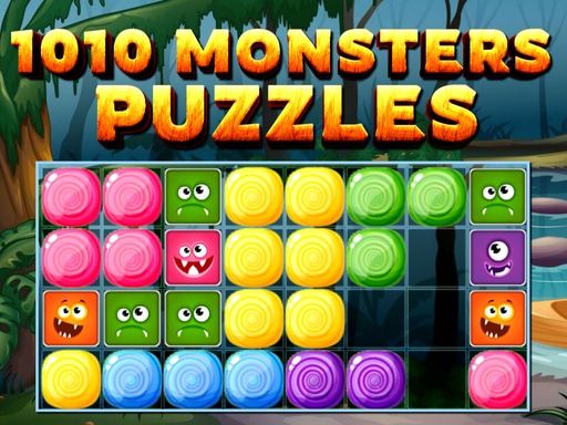 1010 Monster Puzzles - browser game screenshot