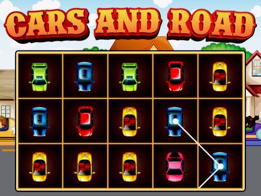 Cars and Road - browser game screenshot