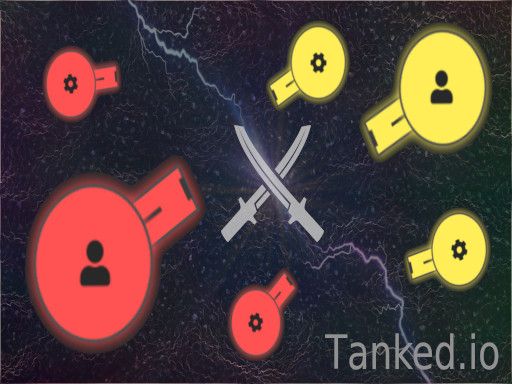 Tanked.io - browser game screenshot
