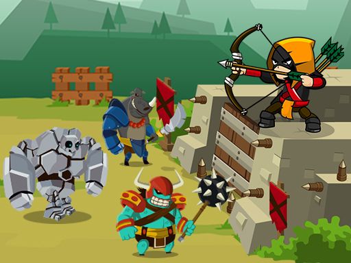 Fortress Defense - browser game screenshot