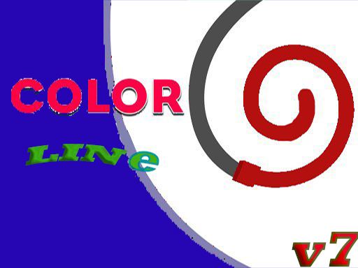 coloring lines v7 - browser game screenshot