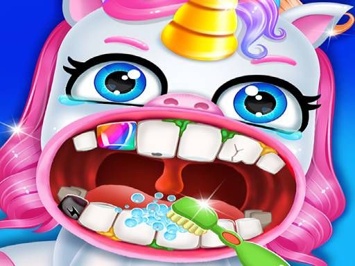 Unicorn Dentist - browser game screenshot