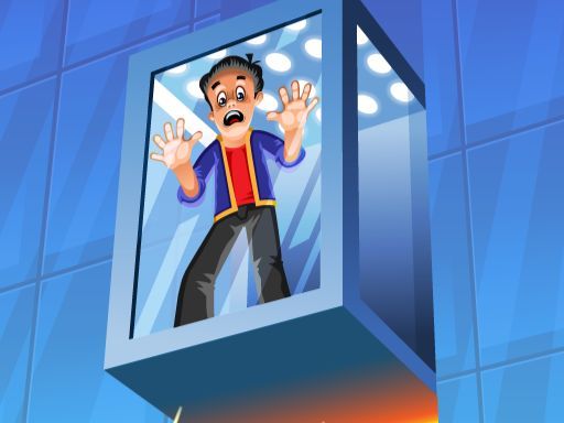 Elevator Fall - Lift Rescue Simulator - browser game screenshot