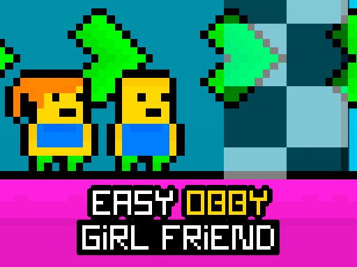 Easy Obby Girl Friend - browser game screenshot