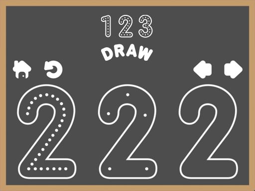 123 Draw - browser game screenshot