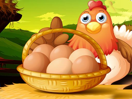 Collect Eggs - browser game screenshot