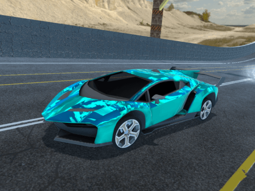 Playnec Car Stunt - browser game screenshot