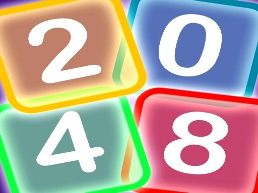 Neon 2048 Neon 2048 - browser game screenshot