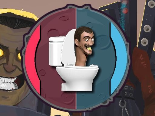 Skibidi Toilet Pong - browser game screenshot