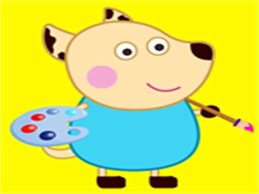 Peppa Pig Paper Cut - browser game screenshot