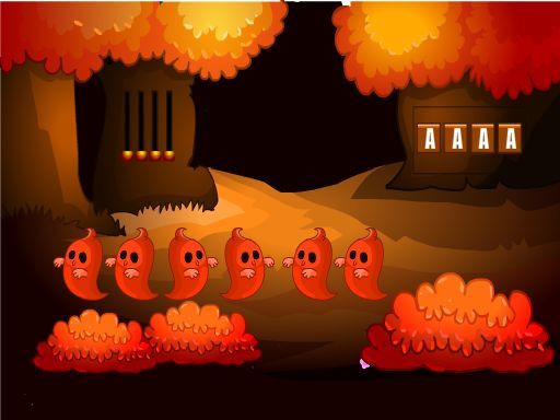 Scary Land Escape - browser game screenshot
