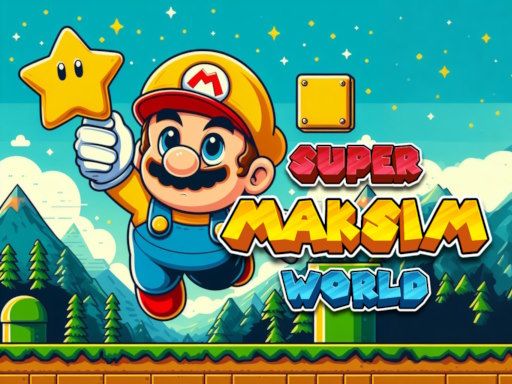 Super Maksim World - browser game screenshot