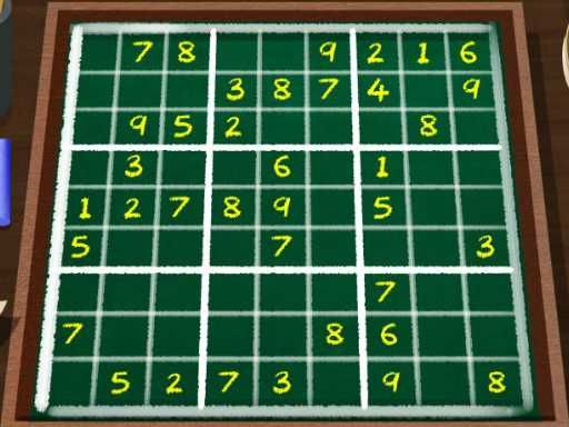 Weekend Sudoku 34 - browser game screenshot
