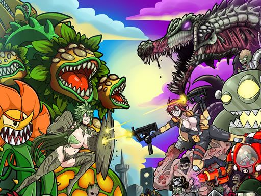 Plants vs Zombies Fight Memory Plants vs Zombies Fight Memory - browser game screenshot