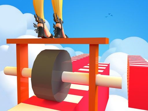 One Wheel Rush - browser game screenshot