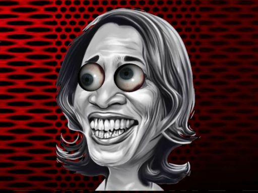 Kamala Funny Face Challenge - browser game screenshot