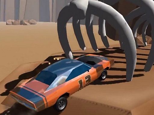 Furious Two Wheel Car Driving Stunt 2022 - browser game screenshot