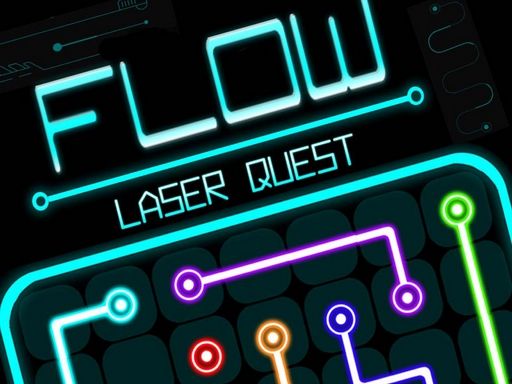 Flow Laser Quest - browser game screenshot