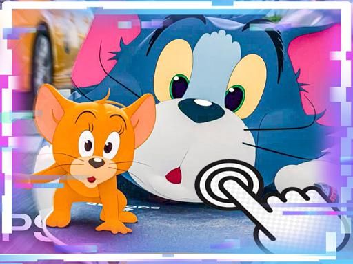 Tom and Jerry Match3 Clicker Game - browser game screenshot
