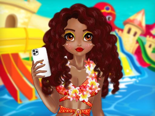 Tropical Princess and Princess Rosehip Sew Swimwea - browser game screenshot