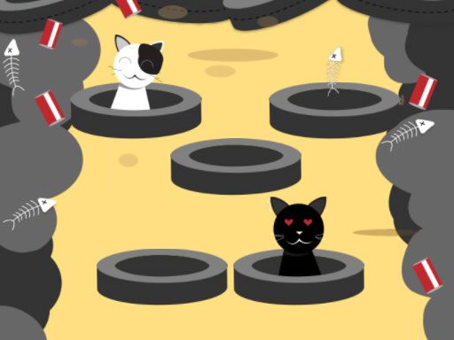 Catch The Cats - browser game screenshot