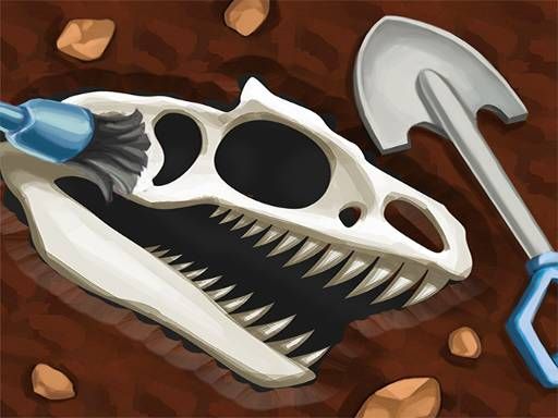 Dinosaur Bone Digging Games - browser game screenshot
