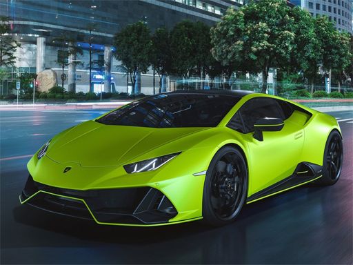 Lamborghini Huracan Evo Slide - browser game screenshot