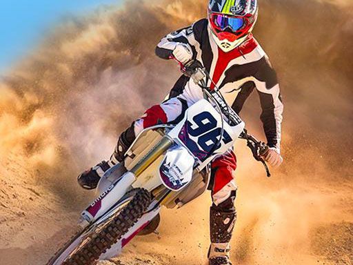 Motocross Dirt Bike Racing  - browser game screenshot