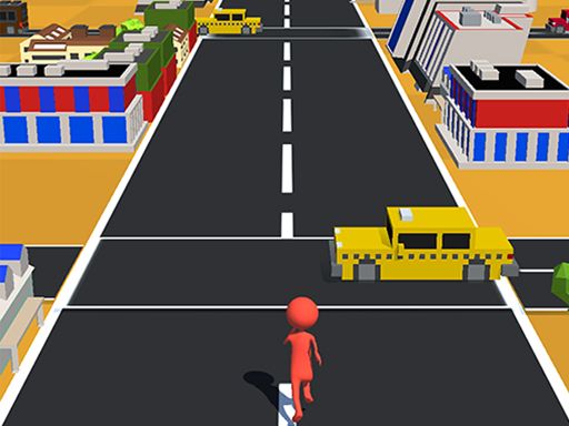 Fun Road Race 3D - browser game screenshot