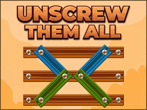 Unscrew Them All - browser game screenshot