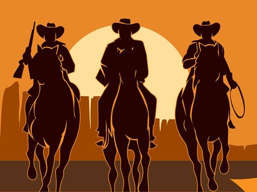 Cowboy Hidden Stars - browser game screenshot