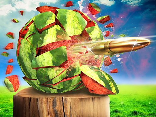 Super Watermelon Shooter - browser game screenshot
