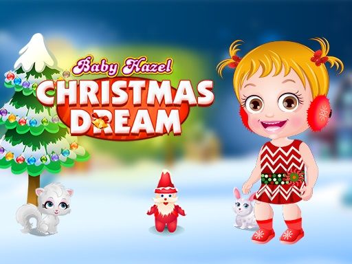 Baby Hazel Christmas Dream - browser game screenshot