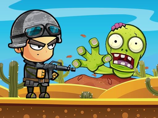Eliminate the Zombies - browser game screenshot