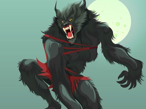Scary Monsters Coloring - browser game screenshot