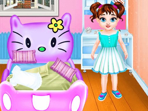 Baby Taylor Gets Organized - browser game screenshot