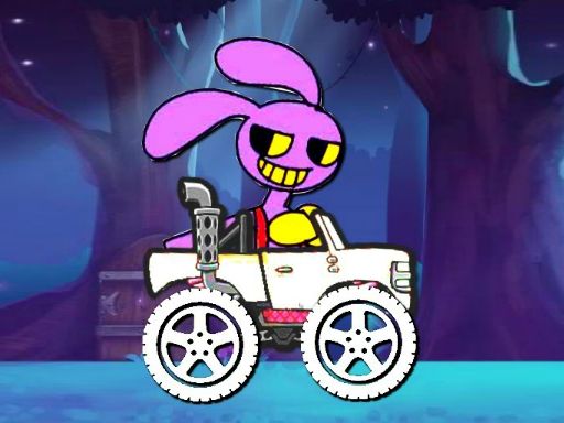 Digital Circus Jeep Adventure - browser game screenshot