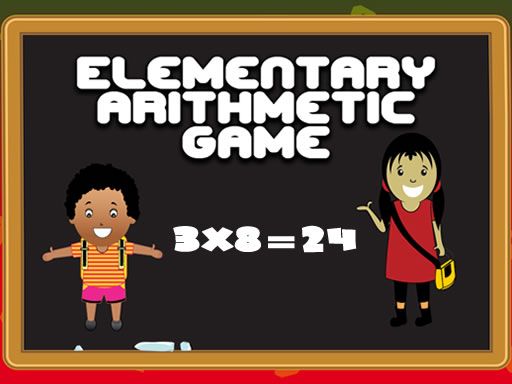 Elementary Arithmetic Math - browser game screenshot