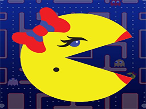Ms. PAC-MAN - browser game screenshot