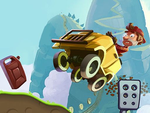 Hill Climb Car Racing 2 - browser game screenshot