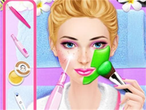 Fashion Girl Spa Day Game - browser game screenshot