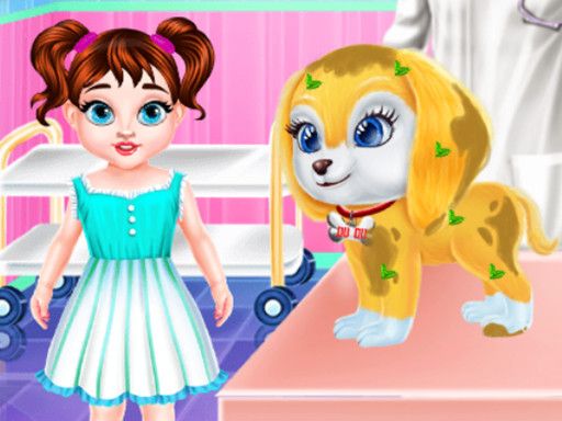 Baby Taylor Puppy Care - browser game screenshot