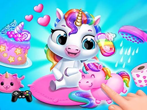 My Baby Unicorn 2 - browser game screenshot