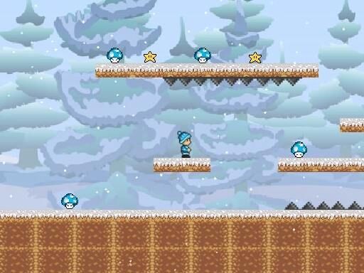 Winter Snowy Adventures 1 - browser game screenshot
