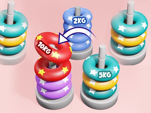 Gym Stack 3D - browser game screenshot