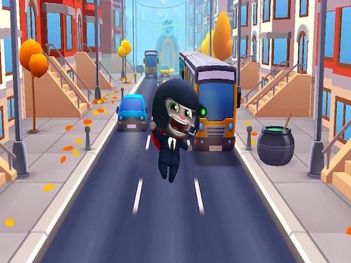 Cool Run 3D - browser game screenshot