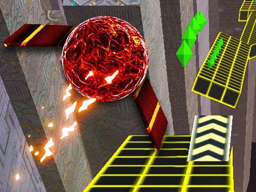 Two Ball 3D: Dark - browser game screenshot