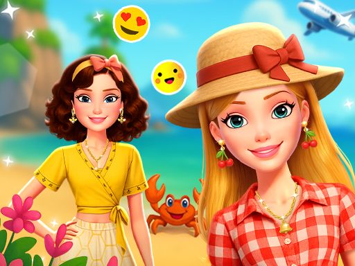 Barbee Summer Vacation - browser game screenshot