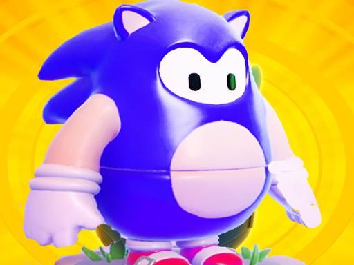 Fall Guys Sonic : Knockout Royale - browser game screenshot